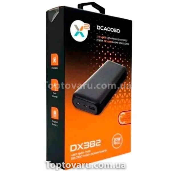Power Bank DX382 20000mAh быстрая зарядка 10705 фото
