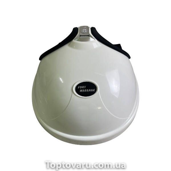 Массажер для ног электрический Shiatsu Foot Massager Белый с черным 33507 фото