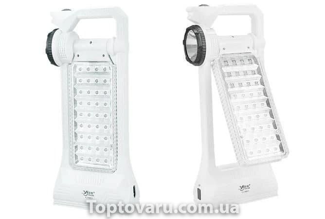 Фонарик аварийный Yajia YJ-6851 Белый 3439 фото