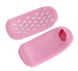 Зволожуючі гелеві шкарпетки для педикюру SPA Gel Socks № G09-12 рожеві від 20 до 28см 4232 фото 1