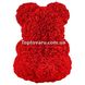 Мишка из 3D роз Teddy Rose 40 см Красный 8373 фото 4