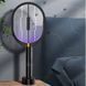 Мухобійка електрична акумуляторна 1200 мАг 5Вт USB Mosquito Swatter Чорна 27944 фото 1