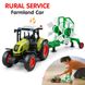 Іграшка Трактор із причепом WY 900 D Farmland Зелений 15313 фото 5