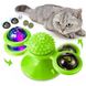 Іграшка для кота інтелектуальна Спиннер Зелений 7315 фото 1