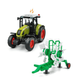 Іграшка Трактор із причепом WY 900 D Farmland Зелений 15313 фото 8