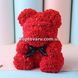 Мишка из 3D роз Teddy Rose 40 см Красный 8373 фото 2