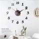 Часы настенные 3D DIY Clock Timelike 30см Черные 14505 фото 2