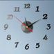 Часы настенные 3D DIY Clock Timelike 30см Черные 14505 фото 1