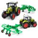 Игрушка Трактор с прицепом WY 900 D Farmland Зеленый 15313 фото 2