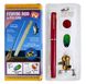 Складна міні вудка 97 см Fishing Rod In Pen Case Red 1200 фото 4