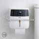 Держатель для туалетной бумаги закрытый с полочкой клеящийся BP-16 Mvm 193876 Черный 4823 фото 2