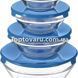 Набор судков из стекла Cooking Bowl 5 шт 6837 фото 3