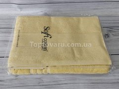 Полотенца Soft cotton Aria yellow Махра набор 2шт 16030 фото