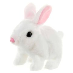 Игрушка интерактивная Кролик Pitter patter pets Белый 14526 фото