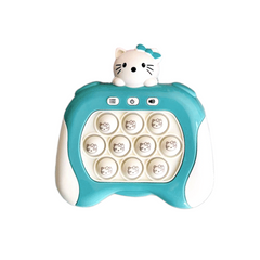 Игрушка антистресс электронная Pop It Pro на английском Hello Kitty Бирюзовая 12738 фото