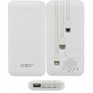 POWER BANK LP303 10000mah +cable IP/v8/typeC 5781 фото