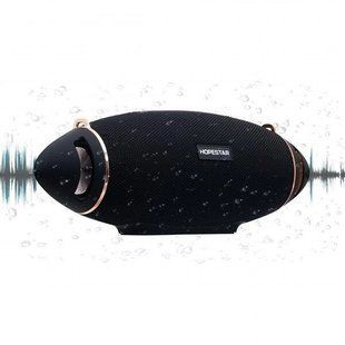 Портативна Bluetooth колонка Hopestar H20 Plus Чорна 1590 фото