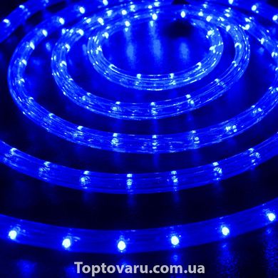 Xmas Rope Light Дюралайт Шланг LED 10 метров СИНИЙ 1444 фото