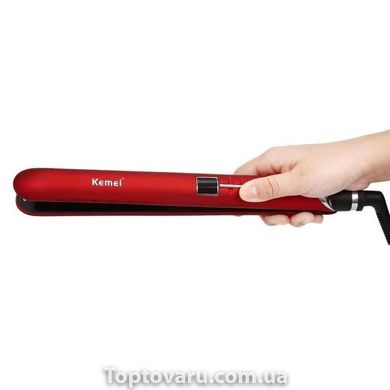 Утюжок выпрямитель для волос с терморегулятором Kemei KM-2205 1701 фото