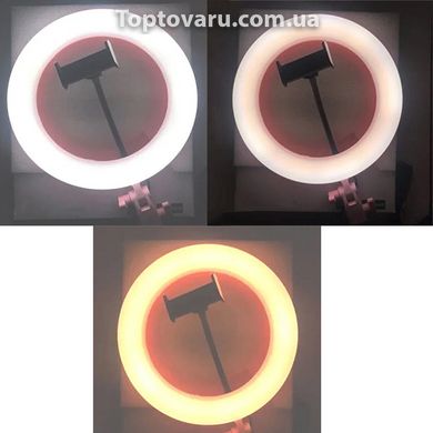 Кольцевая LED лампа Ukc Ra-95 диаметр 26см + зеркало