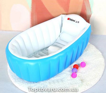 Надувна ванночка Intime Baby Bath Tub блакитна 1994 фото