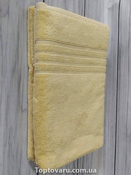 Рушники Soft cotton Aria yellow Махра набір 2шт 16030 фото