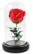 Роза в колбі з LED підсвічуванням МАЛЕНЬКА №A51 червона 1496 фото 2