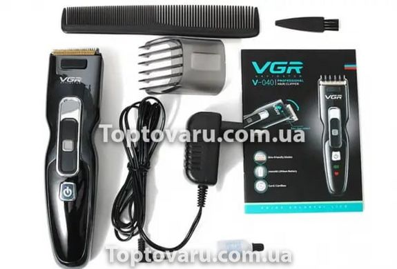 Машинка для стрижки волос аккумуляторная VGR V-040 6 Вт 8525 фото