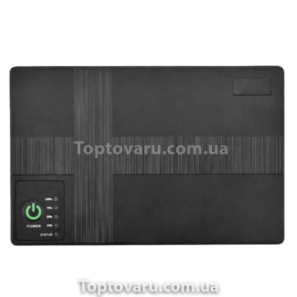 ДБЖ для роутера 10400mAh DC 5V/9V/12V Чорний 20385 фото