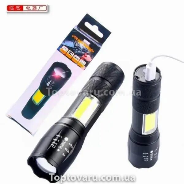 Ліхтарик ручний BAILONG BL-29-T6 USB MICRO CHARGE 9747 фото