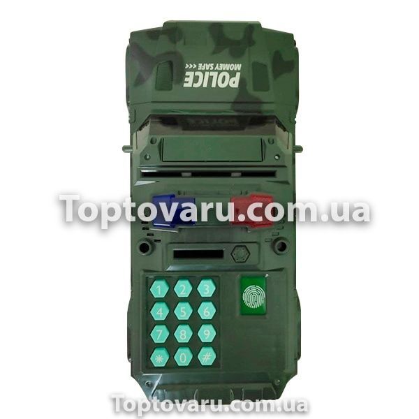 Машинка копилка с кодовым замком и отпечатком Cash Truck Камуфляж 5547 фото