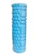 Ролик масажний для йоги, фітнесу (спини і ніг) OSPORT (30 * 9 см) Блакитний 3391 фото 3