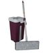 Комплект для прибирання відро і швабра з віджиманням EasyMop 10л Фіолетово-сірий 4655 фото 1