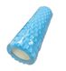 Ролик масажний для йоги, фітнесу (спини і ніг) OSPORT (30 * 9 см) Блакитний 3391 фото 4