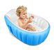 Надувна ванночка Intime Baby Bath Tub блакитна 1994 фото 1