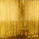 Гирлянда штора 3x2м 300LED USB с пультом Теплый свет 22281 фото 2