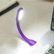 Портативный гибкий USB LED светильник фиолетовый 2875 фото 1