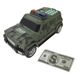 Машинка копилка с кодовым замком и отпечатком Cash Truck Камуфляж 5547 фото 1