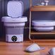 Складна пральна машина Multi-Function Folding Washing Machine Small Фіолетова 18160 фото 2