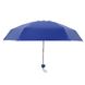 Мини-зонт карманный в капсуле Синий 2920 фото 3