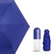 Мини-зонт карманный в капсуле Синий 2920 фото 4