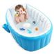Надувная ванночка Intime Baby Bath Tub голубая 1994 фото 3