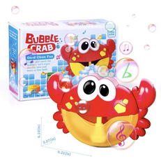 Музыкальная игрушка для ванны пенообразователь Bubble Crab Краб 6685 фото