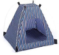 Палатка для собак Синяя полоска 8220 фото