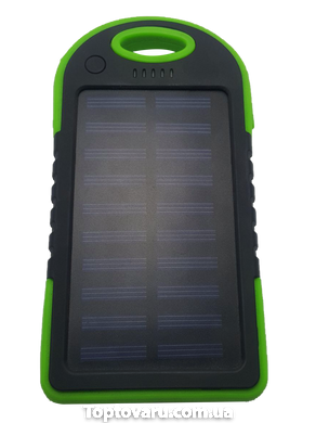 Power Bank Solar Charger 20000mAh Зеленый NEW фото