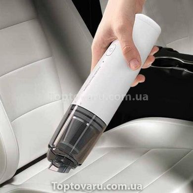 Пылесос ручной портативный Vacuum Cleaner Белый 12274 фото
