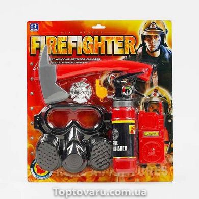 Набор пожарника 6 предметов Firefighter 12589 фото