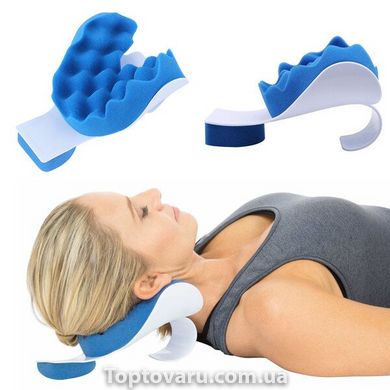 Релаксатор шиї та плечей Pillow blue 1403 фото