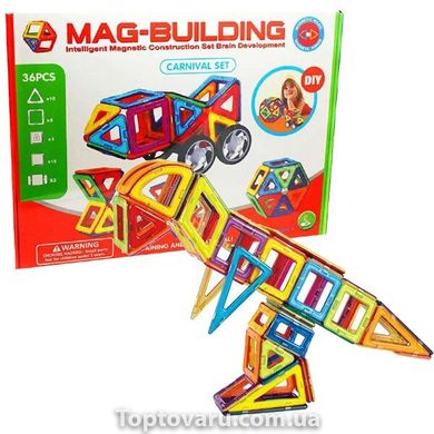 Магнітний конструктор Mag Building 36 pcs 3249 фото