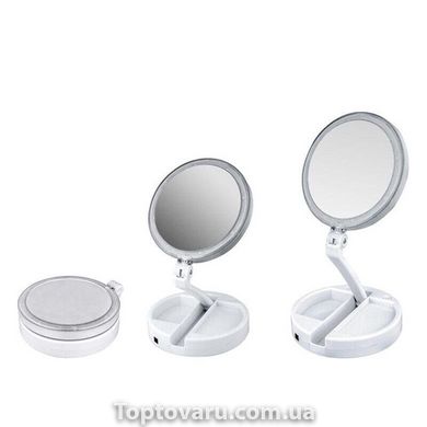 Зеркало с подсветкой для макияжа My Fold JIN GE white 538 фото